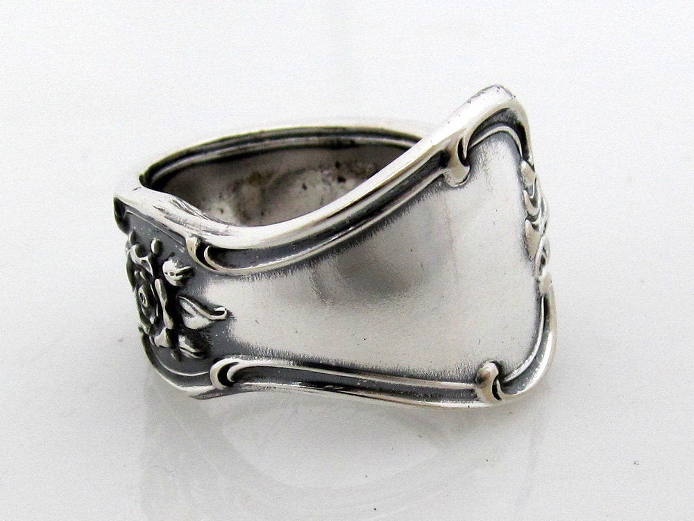 Spoon Ring Personalized Classic Signature Choose your letter