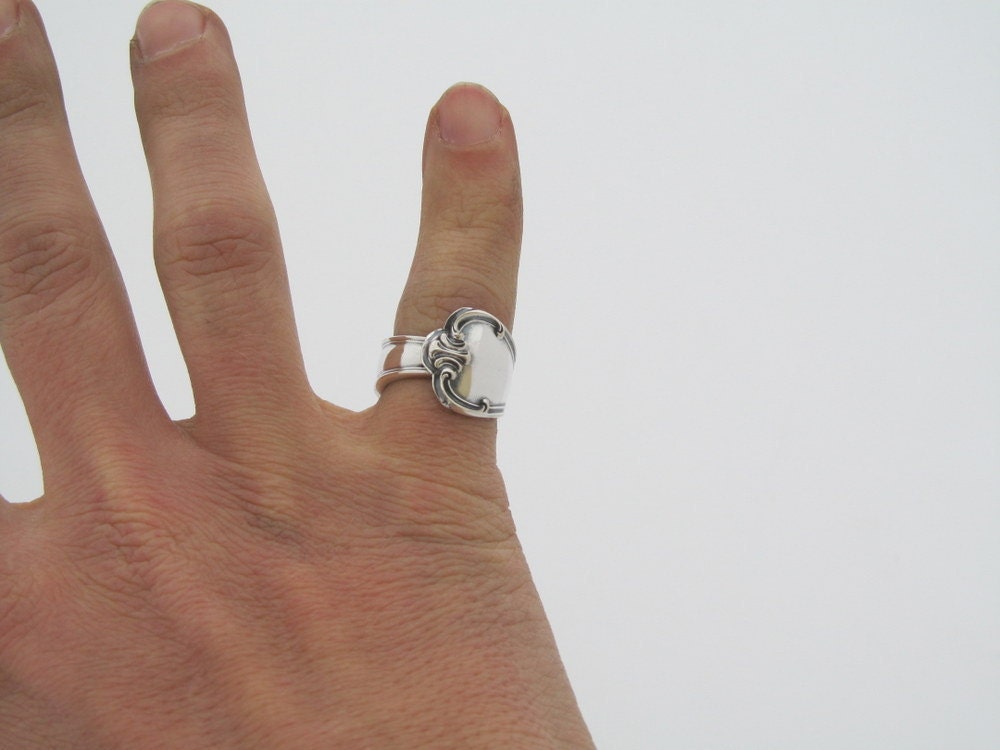 Spoon Ring Personalized Classic Signature Choose your letter