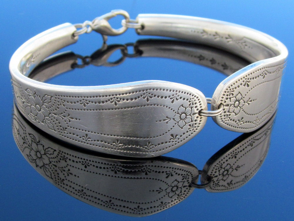 Art Deco Spoon Bracelet Paul Revere 1928 Folk Jewelry