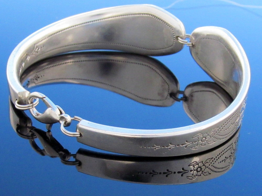 Art Deco Spoon Bracelet Paul Revere 1928 Folk Jewelry