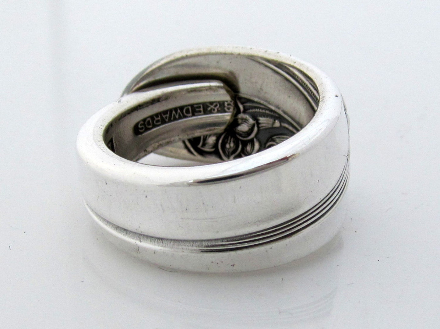 Spoon Ring Romance Deep Silver