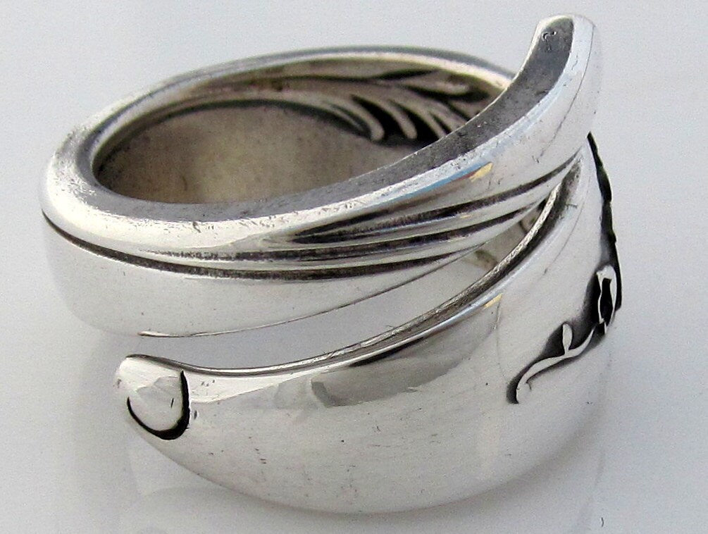 This Magic Moment...So Different & So New...Wrapped Spoon Ring "The Drifters"