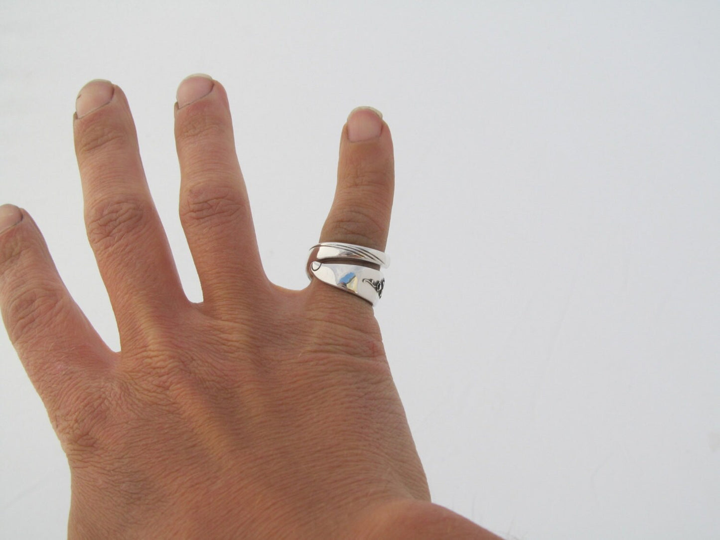 This Magic Moment...So Different & So New...Wrapped Spoon Ring "The Drifters"