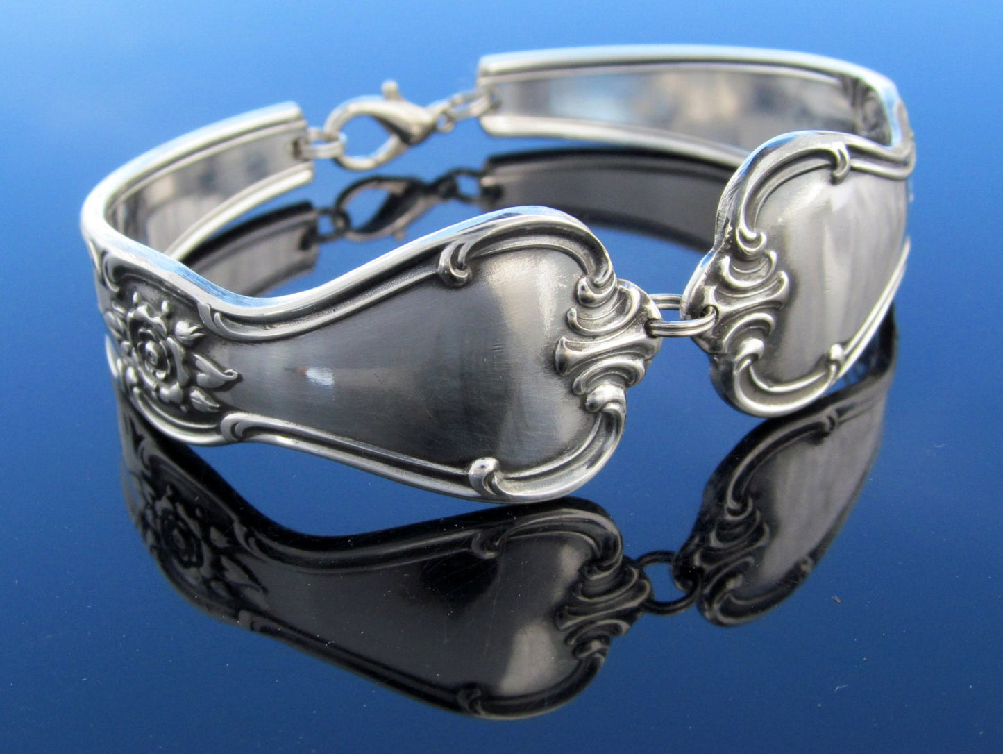 Personalized Spoon Bracelet Signature Silver 1950