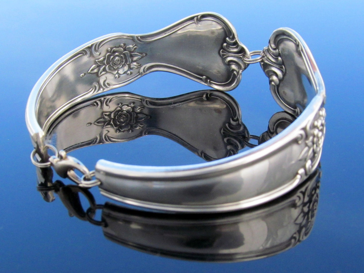 Personalized Spoon Bracelet Signature Silver 1950