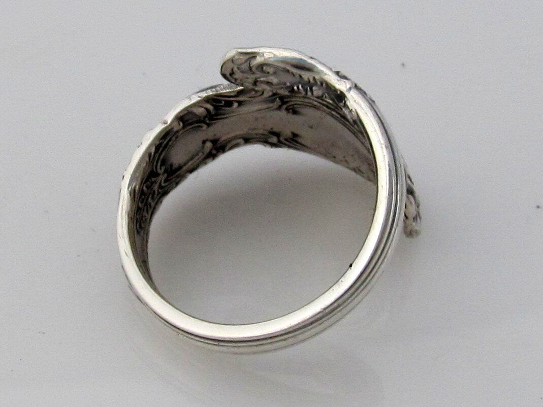 Sterling Silver Spoon Ring Lunt American Victorian Demitasse Size 4 to 9