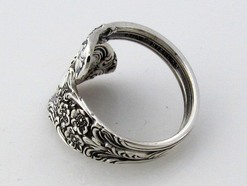 Sterling Silver Spoon Ring Lunt American Victorian Demitasse Size 4 to 9