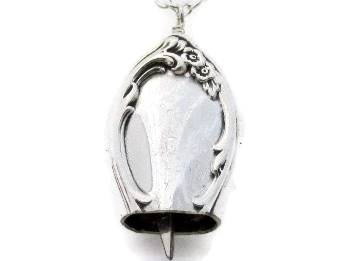 Fairy Bell Necklace Silver Moonlight