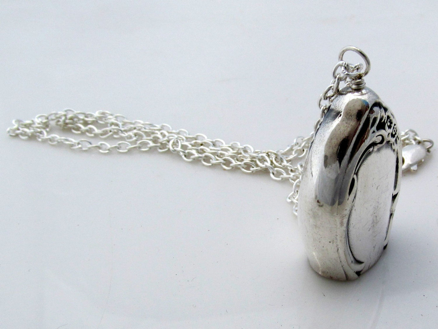 Fairy Bell Necklace Silver Moonlight