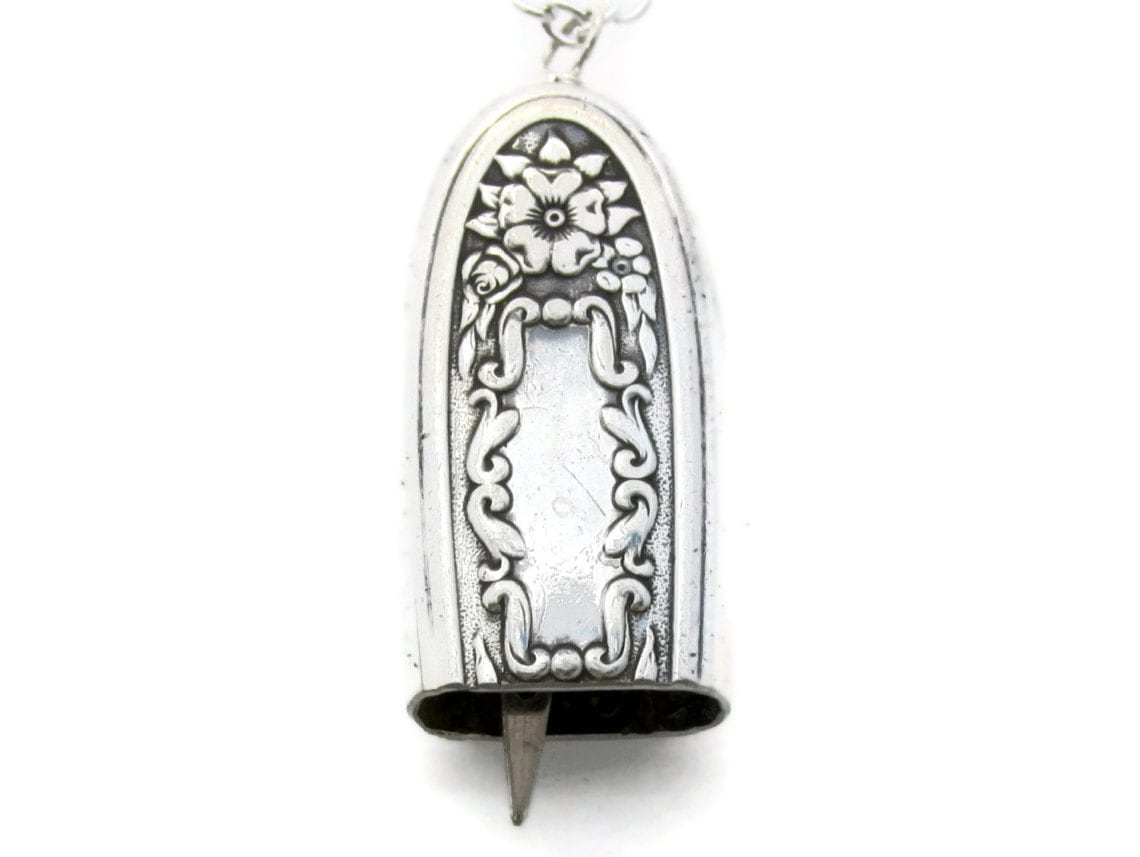 Fairy Bell Necklace Silverware Mildred Pattern
