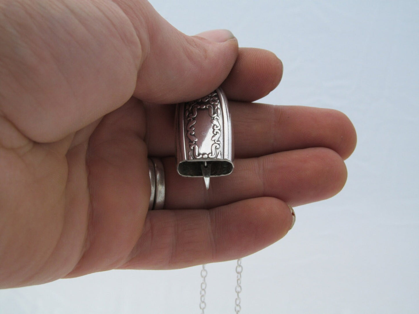 Fairy Bell Necklace Silverware Mildred Pattern