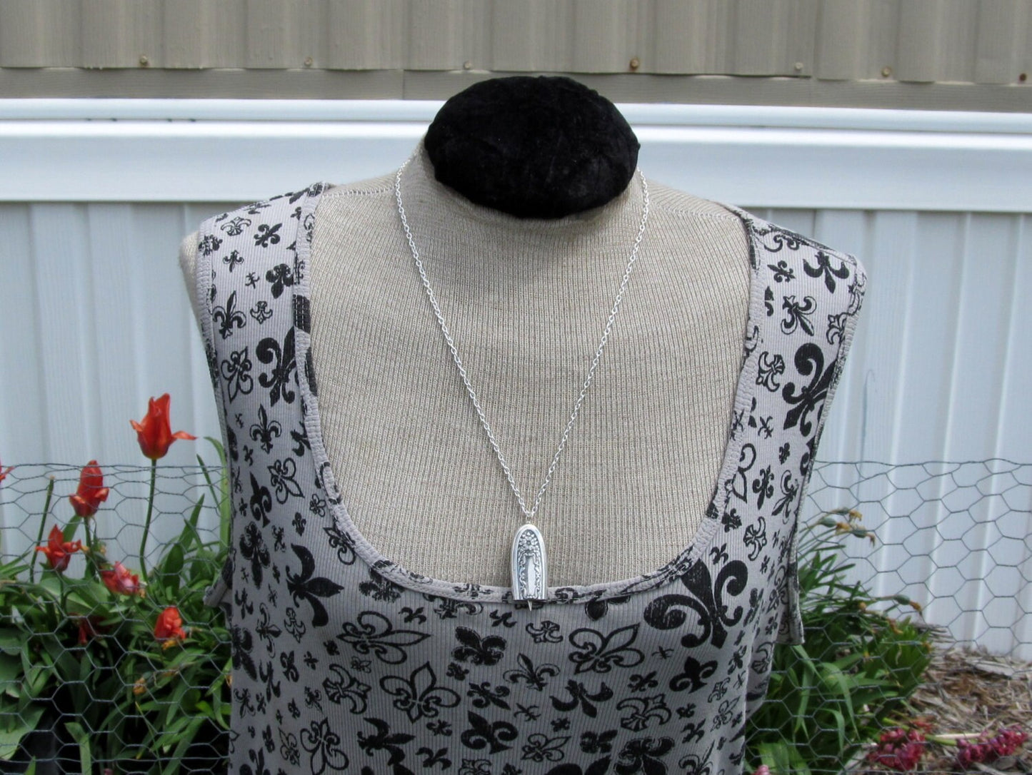 Fairy Bell Necklace Silverware Mildred Pattern