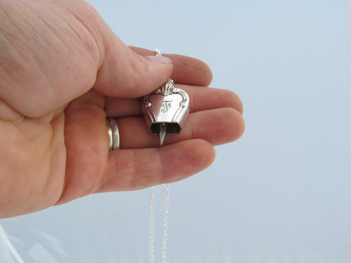 Fairy Bell F Monogram Signature 1950
