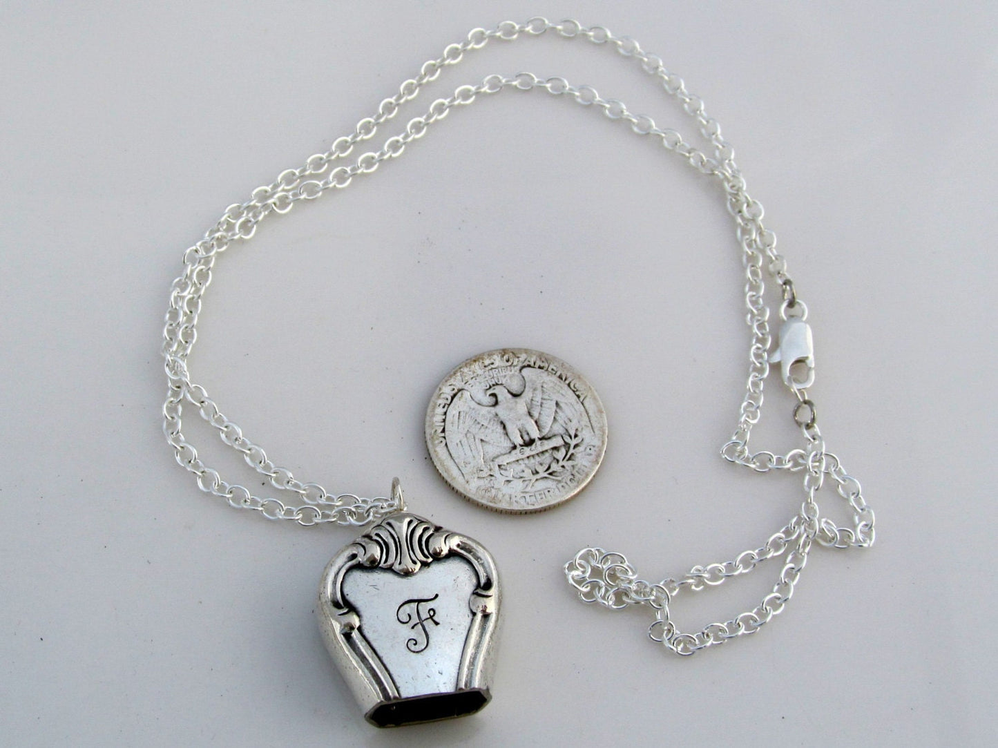 Fairy Bell F Monogram Signature 1950