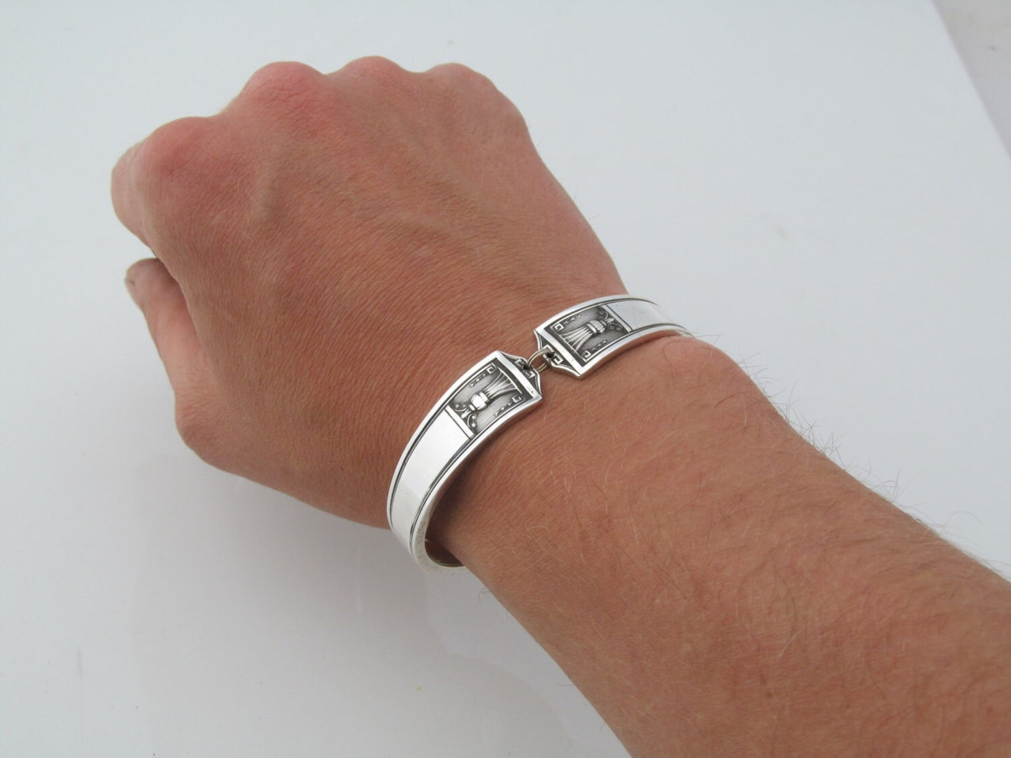 Mens Art Deco Spoon Bracelet Century