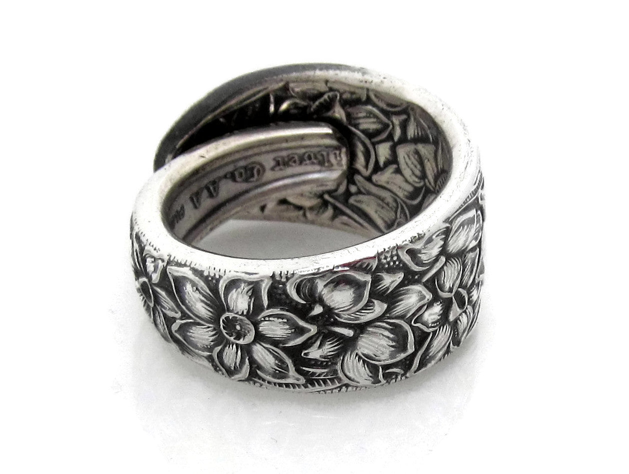 Spoon Ring Narcissus 1935 National Silver Co.