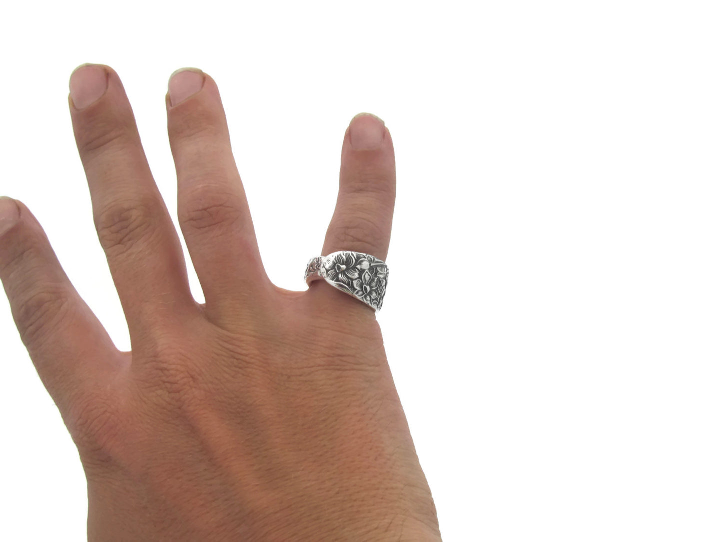 Spoon Ring Narcissus 1935 National Silver Co.