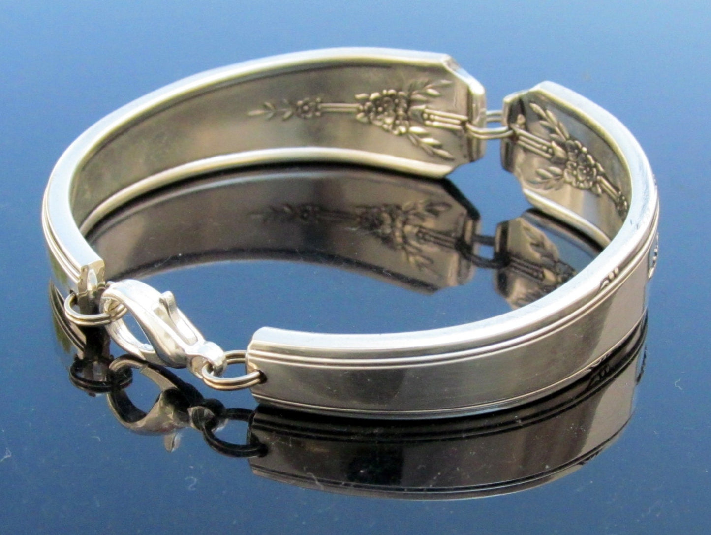 Antique Spoon Bracelet Milady Silverware 1940