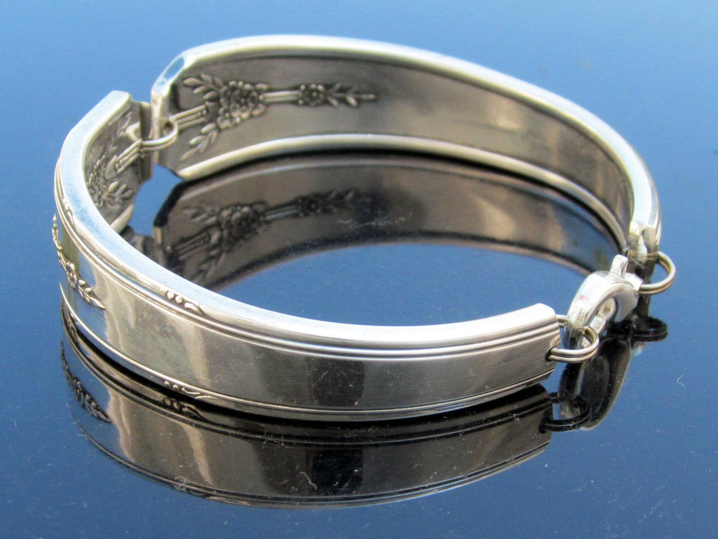 Antique Spoon Bracelet Milady Silverware 1940
