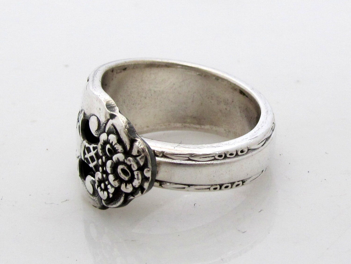 Spoon Ring Pierced Lovely Lady