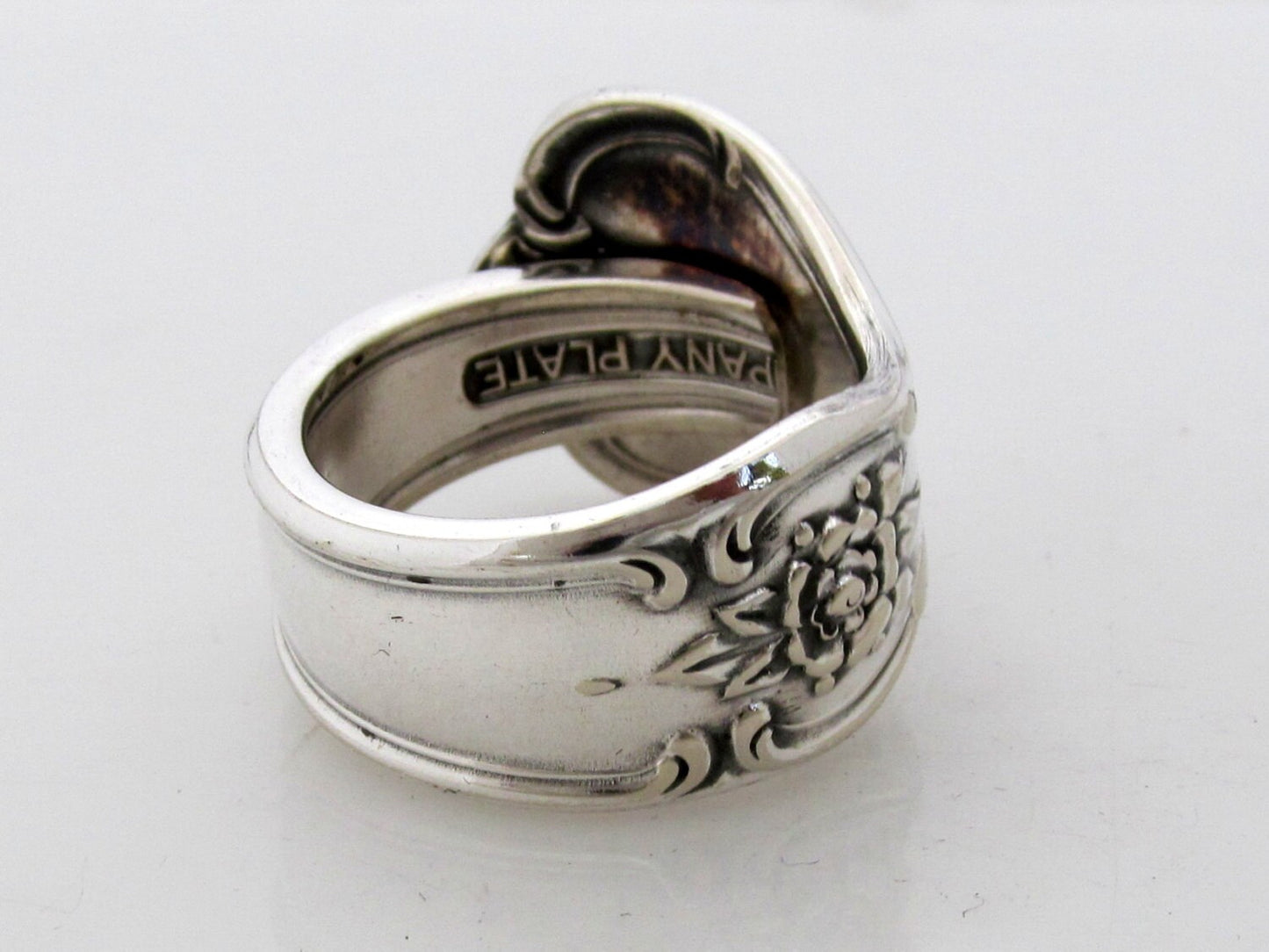 Spoon Ring Signature With P Monogram Size 3 4 5 6 7 8 9 10 11 12 13 14 15