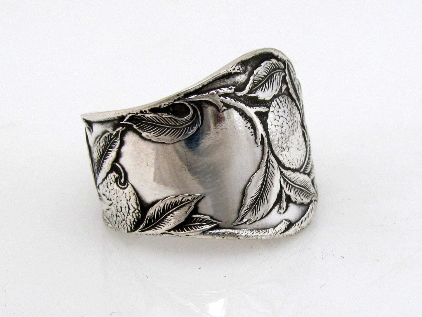 Spoon Ring Silver Sunkist 1910