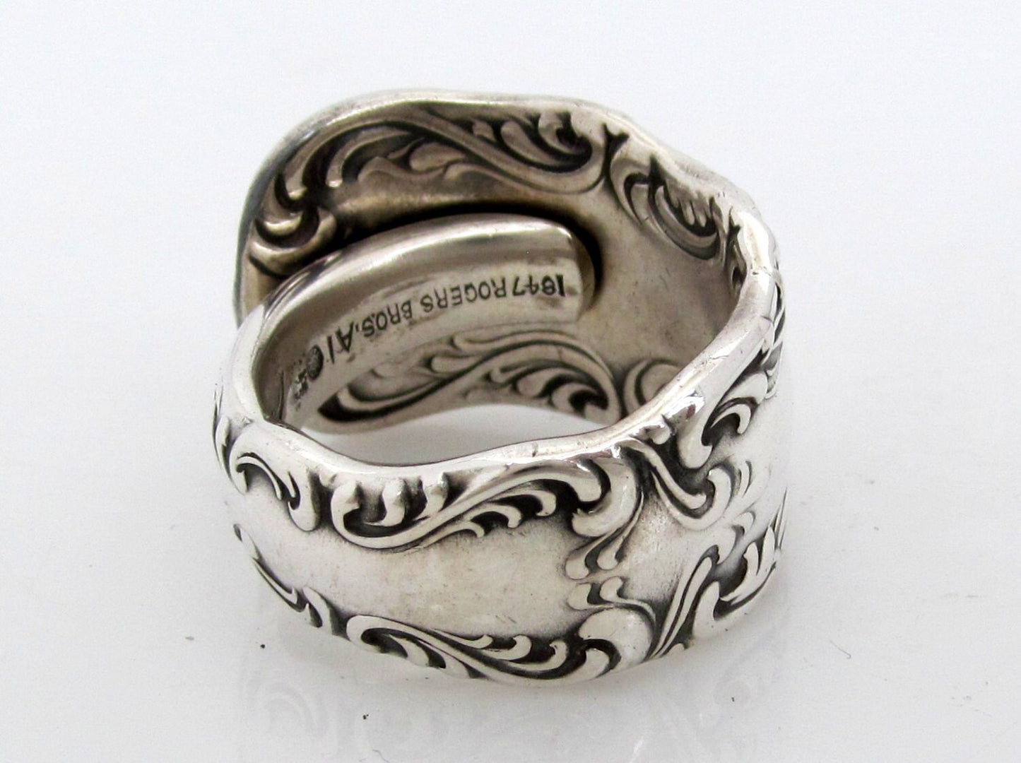 Art Nouveau Spoon Ring Portland 1891