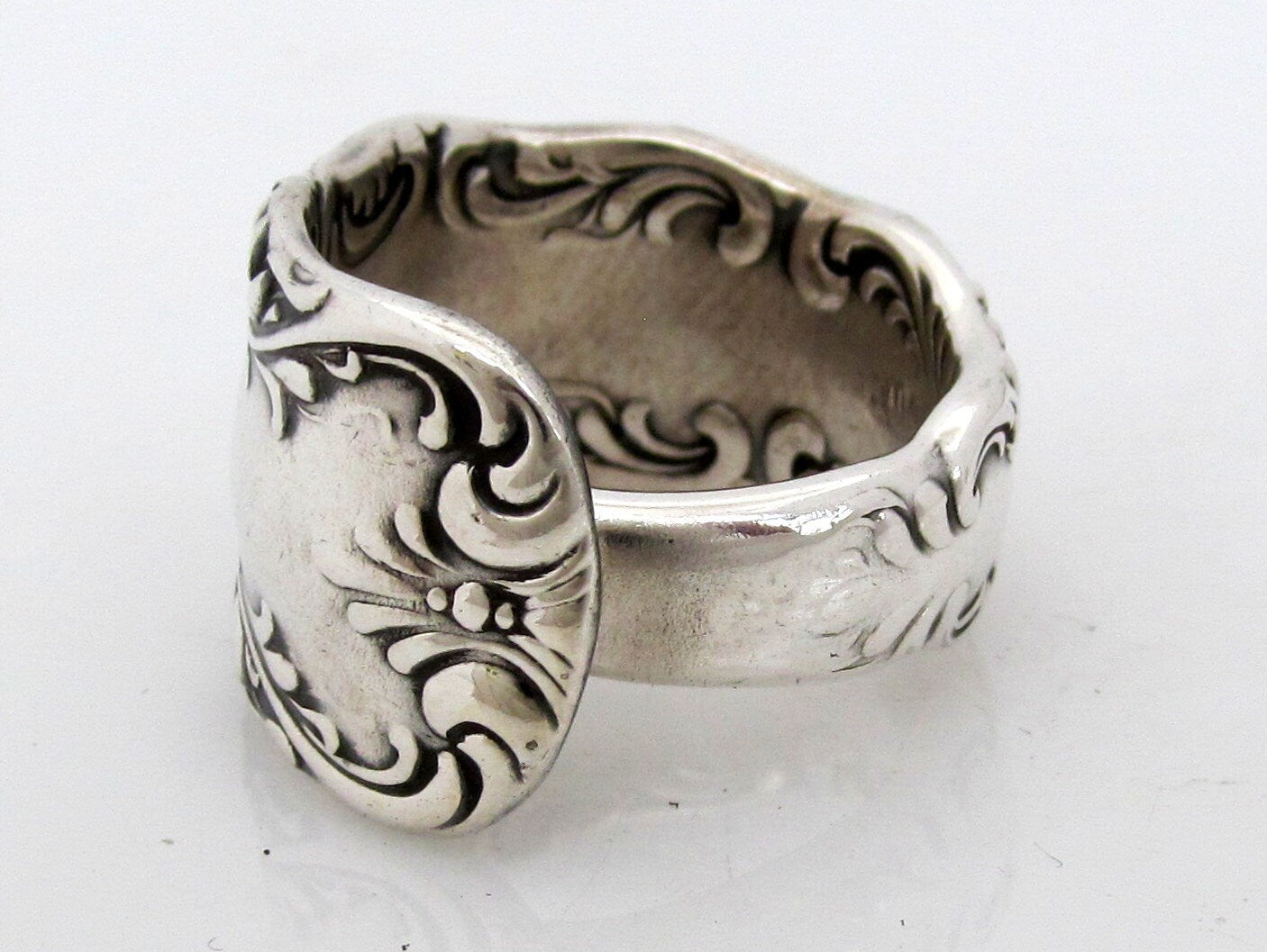 Art Nouveau Spoon Ring Portland 1891