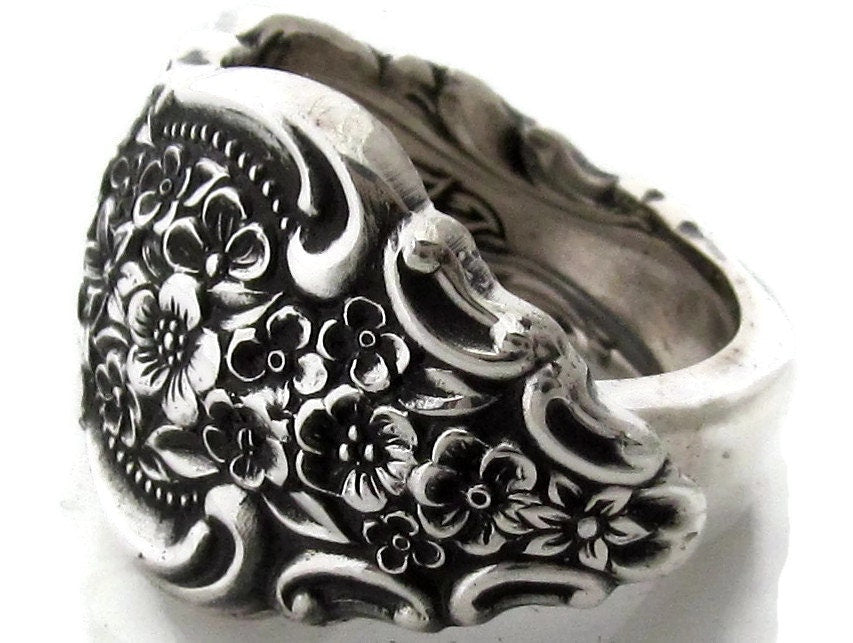 Spoon Ring Silver Renaissance 1971