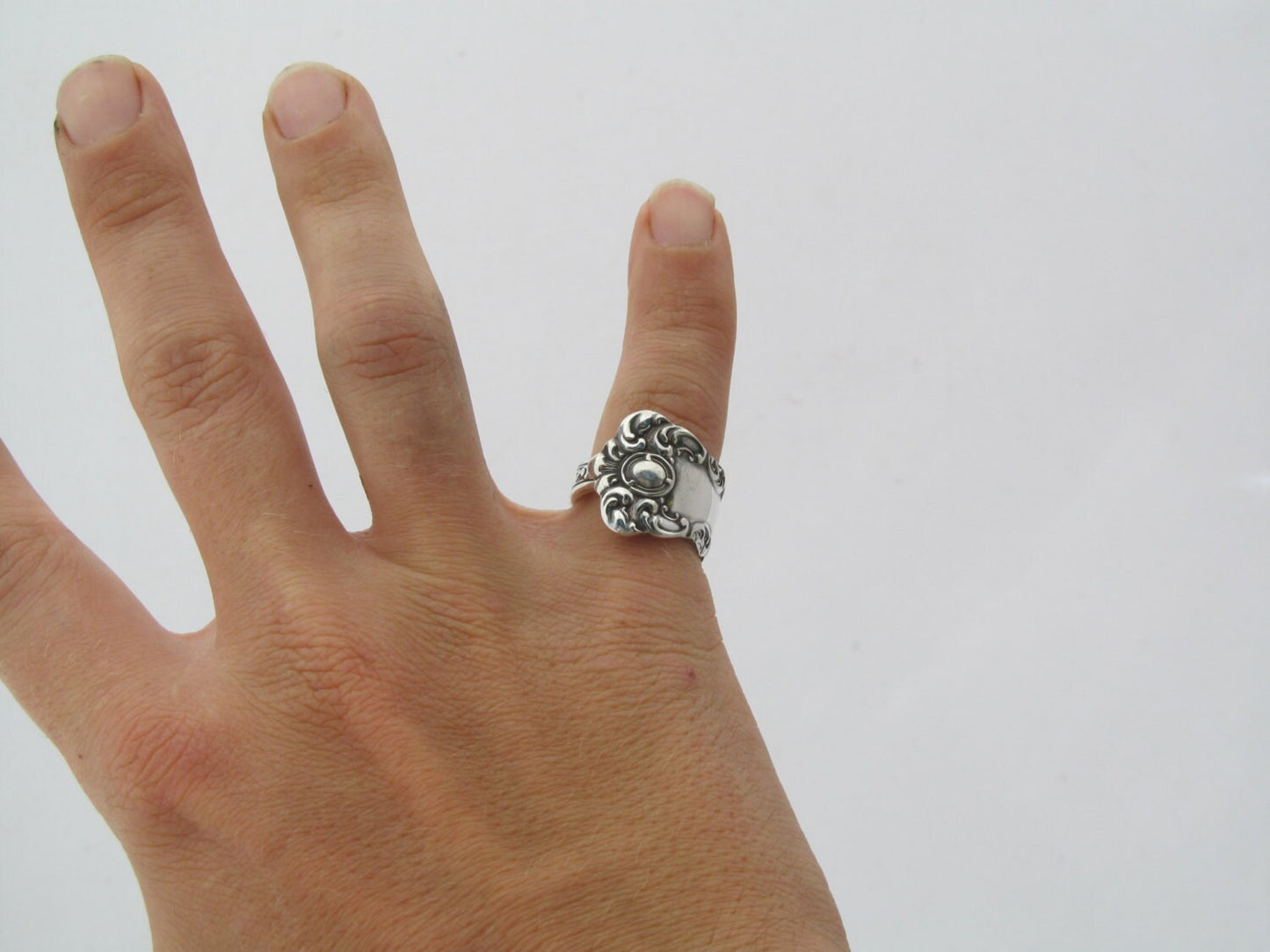 Spoon Ring Oxford Pattern