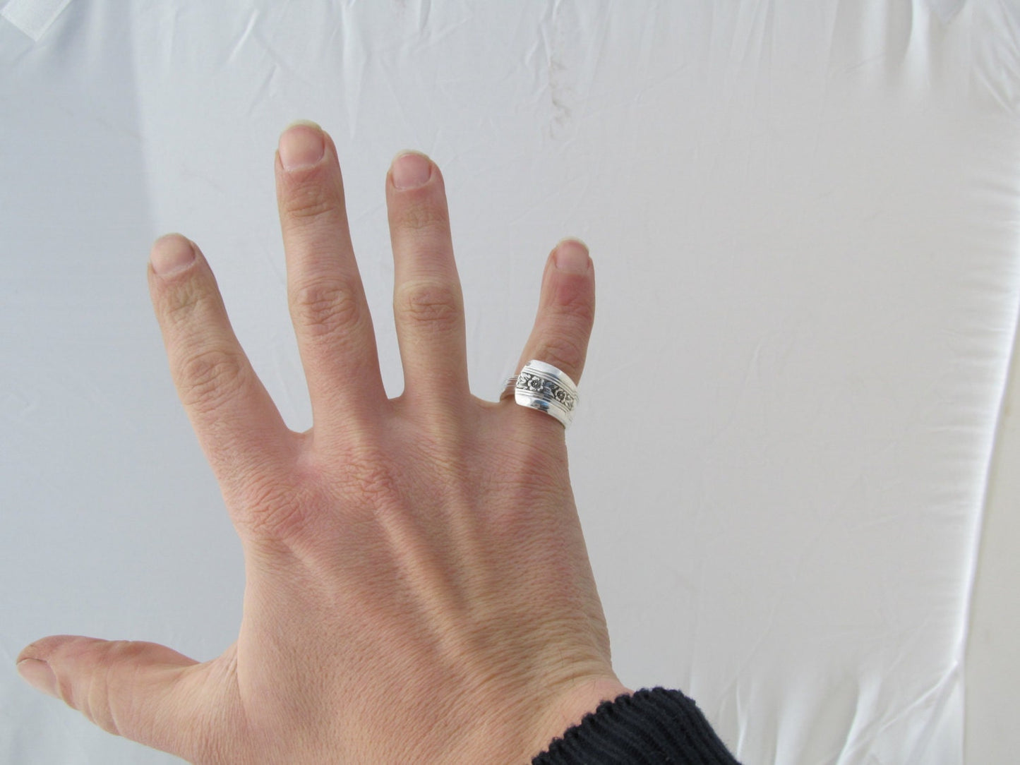 Authentic Art Deco & Retro Spoon Ring Louisiane 1938