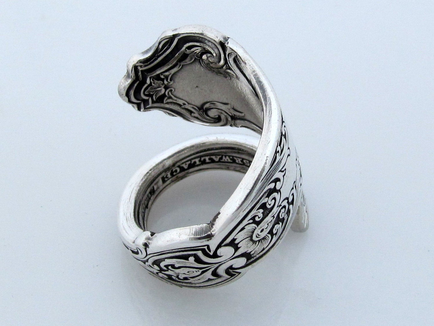 Spoon Ring Cardinal Wrapped