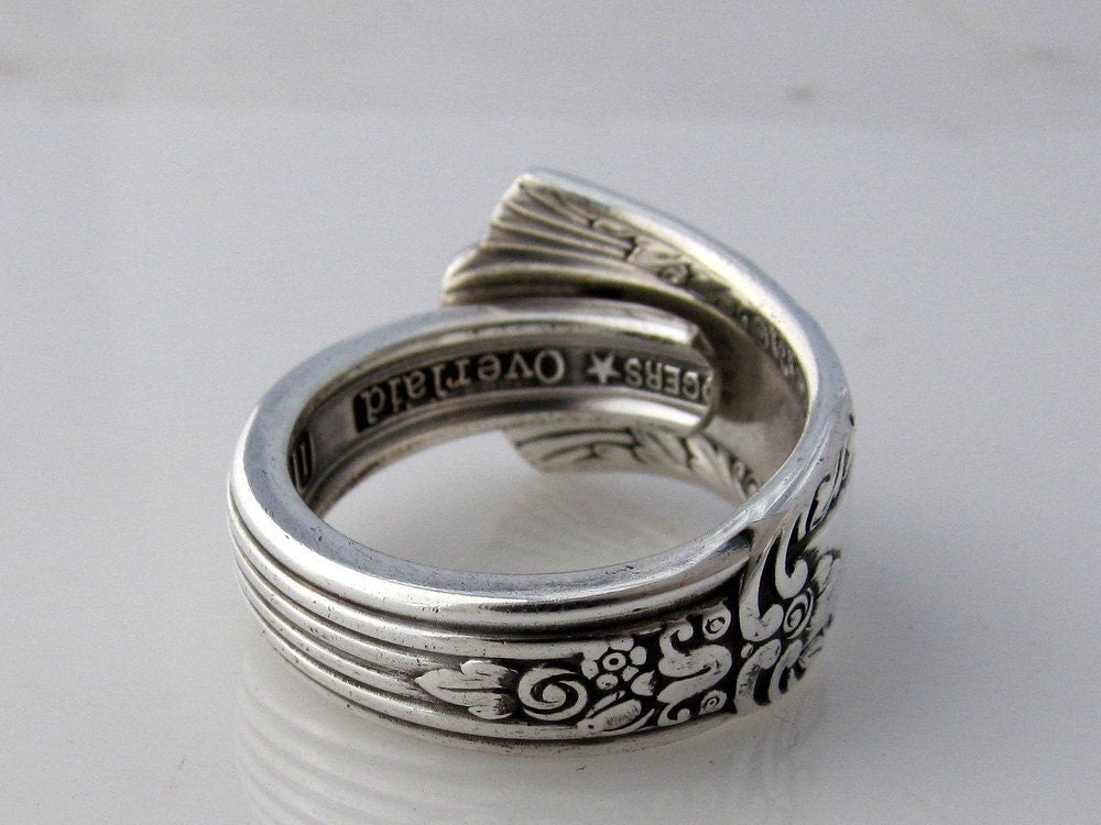Art Deco Silver Spoon Ring Treasure