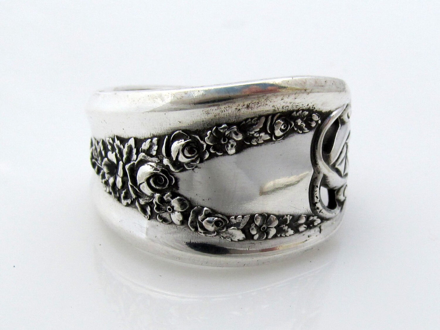 Art Nouveau Spoon Ring Pierced Ring Old Colony 1911