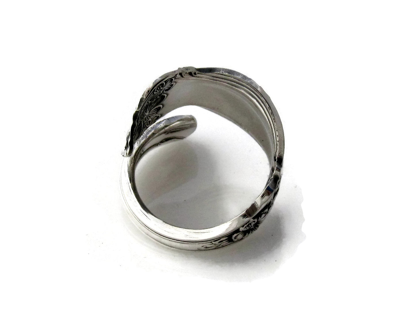 Arbutus Spoon Ring Wrapped Demitasse