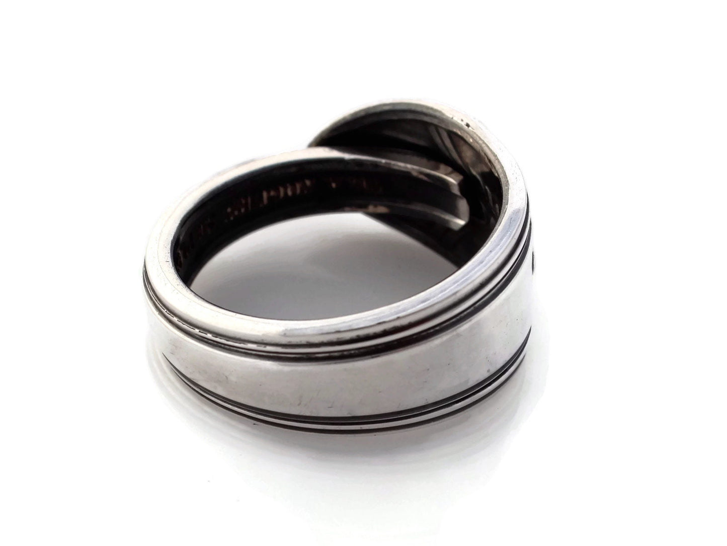 Awesome Art Deco Spoon Ring La Ronnie Silverware Jewlery 1945 Art Deco Jewelry