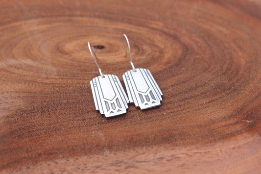 Friendship Earrings 1932 Art Deco Dangle & Drop