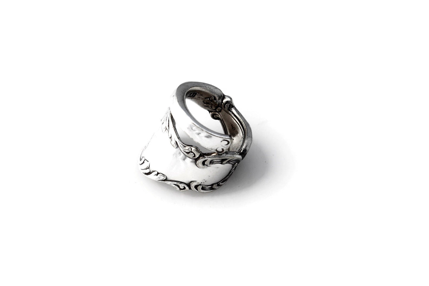 Glasgow From 1894 Spoon Ring Wrapped Style
