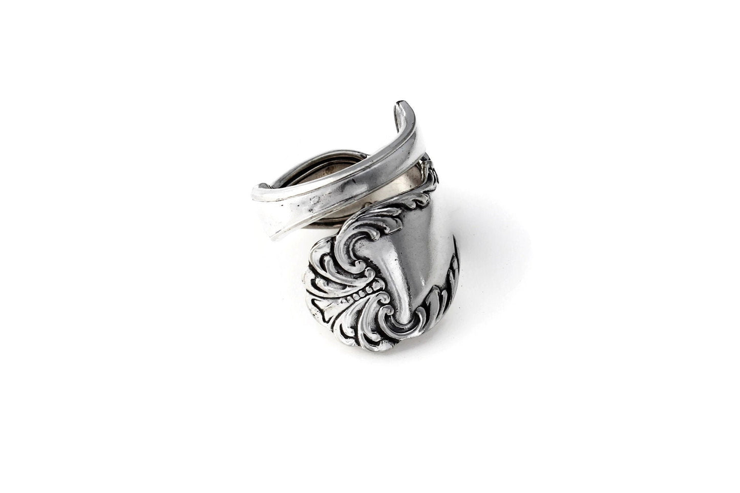 Glasgow From 1894 Spoon Ring Wrapped Style