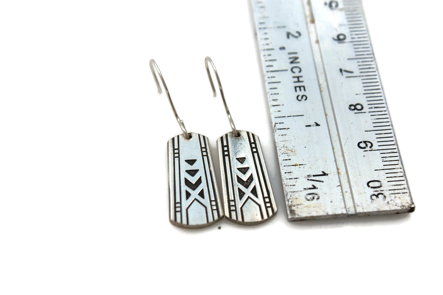 Friendship Art Deco Earrings Silver Earrings 1932 Silverware Jewelry