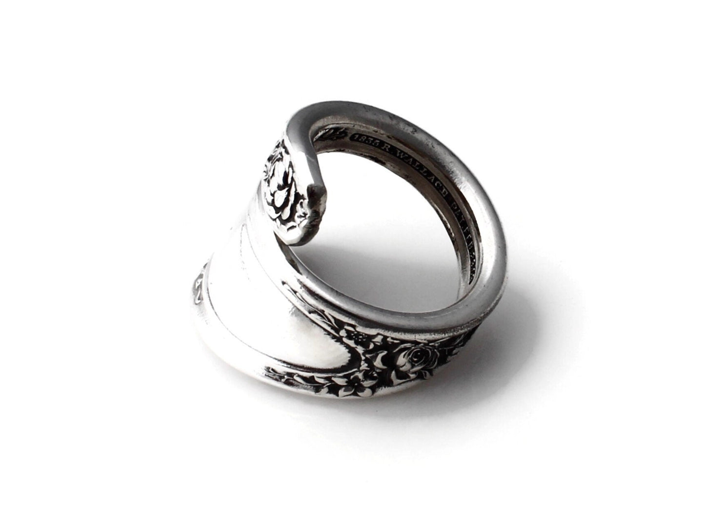 Wrapped Blossom Spoon Ring from 1909