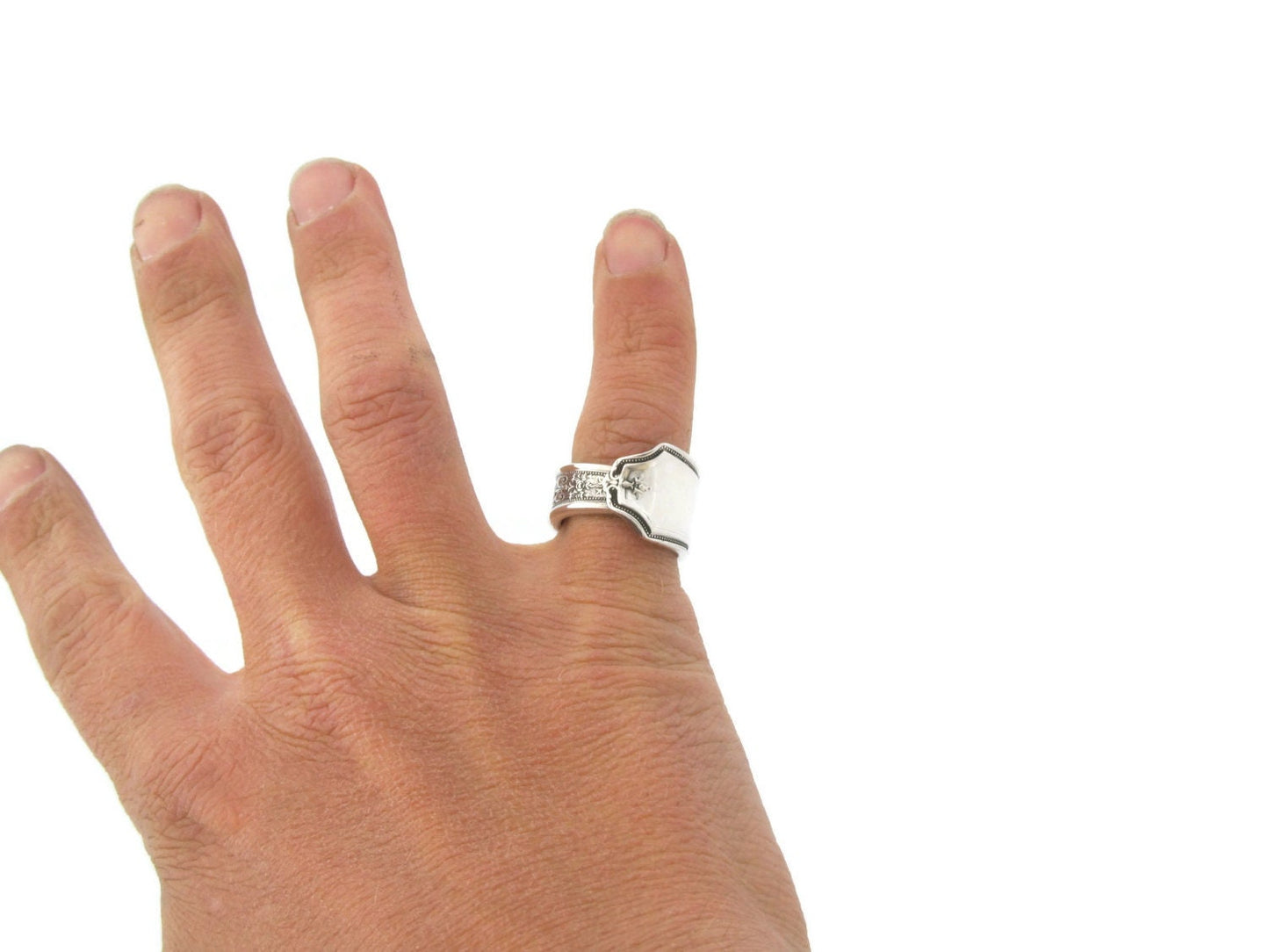 Art Deco Spoon Ring Ancestral 1924