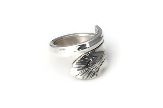 Manhattan Art Deco Wrapped Spoon Ring from 1932