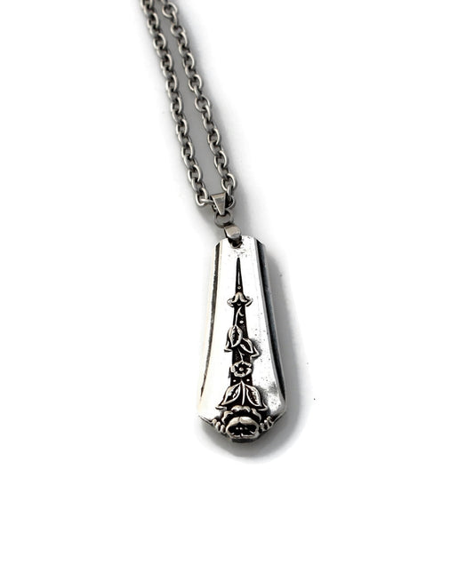 Spring Garden Pendant Necklace 1949 Silverware Jewelry Silverware Pendant