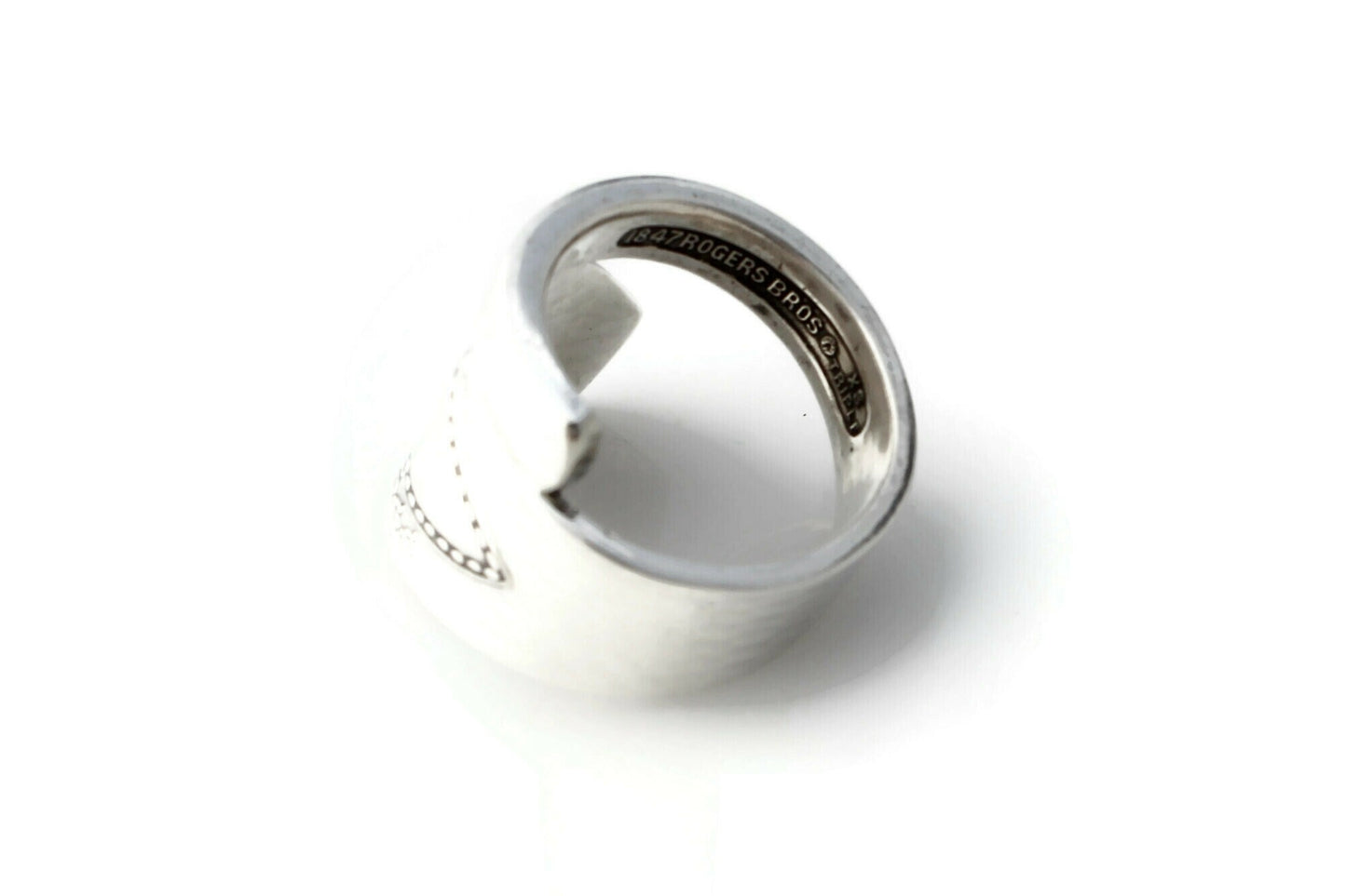 Heraldic Wrapped Spoon Ring from 1916