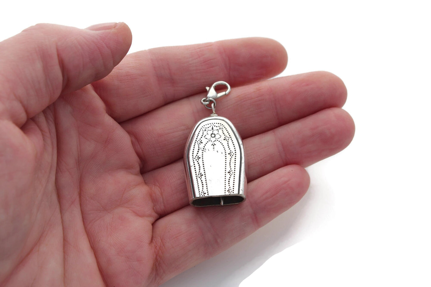 Christmas Ornament Silver Bell Christmas Bell Fairy Bell Angel Bell Paul Revere 1928