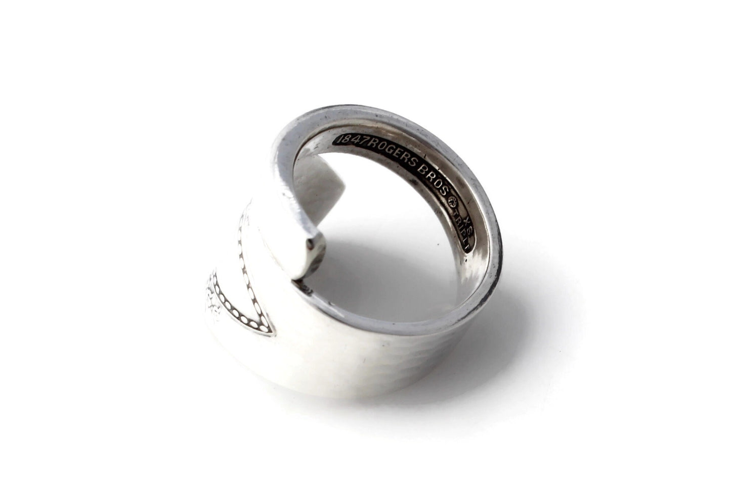 Heraldic Wrapped Spoon Ring from 1916