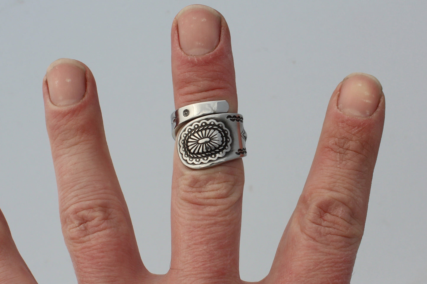 Stainless Steel Spoon  Ring Demitasse  Taos Pattern