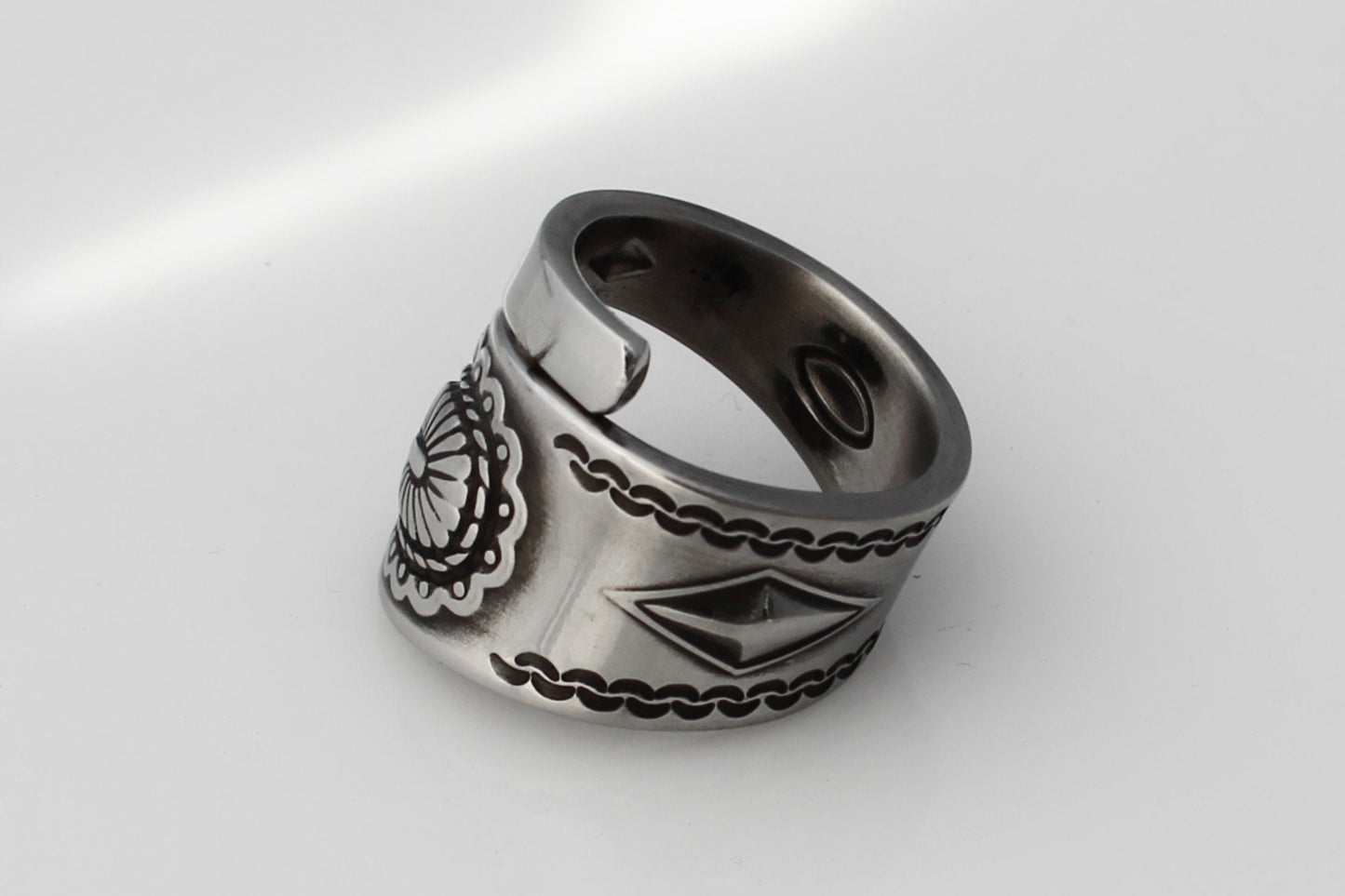 Stainless Steel Spoon  Ring Demitasse  Taos Pattern