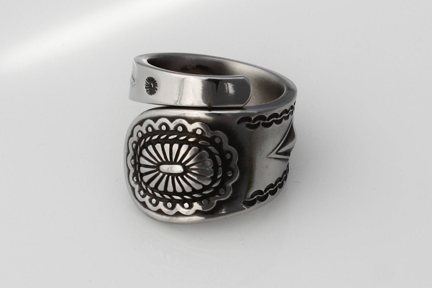 Stainless Steel Spoon  Ring Demitasse  Taos Pattern